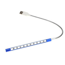 Load image into Gallery viewer, SUCHME USB Desk Lamps 10 LED 360 Degree DC 5V Portable Adjustable Table Lamp 6 LEDs Reading Book Lights Nightlight For Laptop PC