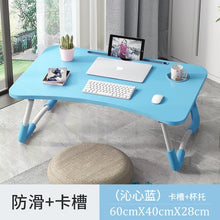 Load image into Gallery viewer, Home Folding Laptop Desk for Bed & Sofa Laptop Bed Tray Table Desk Portable Lap Desk for Study and Reading Bed Top Tray Table