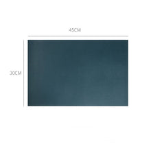 Load image into Gallery viewer, Leather Placemats Washable Table Pad Mat Tablemats Stain-Resistant Dining Disc Bowl Pad Coaster Non-slip Decoration Accessories