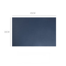 Load image into Gallery viewer, Leather Placemats Washable Table Pad Mat Tablemats Stain-Resistant Dining Disc Bowl Pad Coaster Non-slip Decoration Accessories