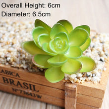 Load image into Gallery viewer, 39Styles Green Artificial Succulents Plants for Home Garden Decoration Wedding Plants Wall Flower Arrangement Bonsai Fake Plants