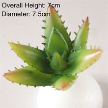 Load image into Gallery viewer, 39Styles Green Artificial Succulents Plants for Home Garden Decoration Wedding Plants Wall Flower Arrangement Bonsai Fake Plants