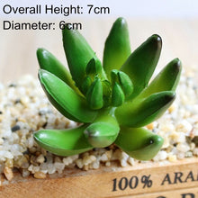 Load image into Gallery viewer, 39Styles Green Artificial Succulents Plants for Home Garden Decoration Wedding Plants Wall Flower Arrangement Bonsai Fake Plants