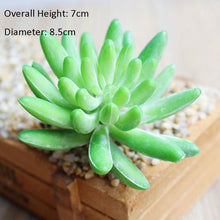 Load image into Gallery viewer, 39Styles Green Artificial Succulents Plants for Home Garden Decoration Wedding Plants Wall Flower Arrangement Bonsai Fake Plants