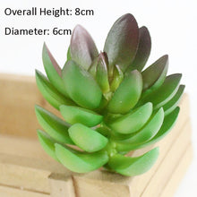 Load image into Gallery viewer, 39Styles Green Artificial Succulents Plants for Home Garden Decoration Wedding Plants Wall Flower Arrangement Bonsai Fake Plants