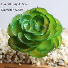 Load image into Gallery viewer, 39Styles Green Artificial Succulents Plants for Home Garden Decoration Wedding Plants Wall Flower Arrangement Bonsai Fake Plants