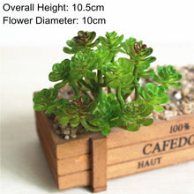 Load image into Gallery viewer, 39Styles Green Artificial Succulents Plants for Home Garden Decoration Wedding Plants Wall Flower Arrangement Bonsai Fake Plants