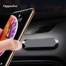 Load image into Gallery viewer, Magnetic Car Phone Holder For iPhone 11 Pro X Samsung Strip Holder For Phone in Car Magnet Mount Cell Mobile Phone Holder Stand
