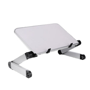 Ergonomic Laptop Stand Lap Desk Table for Bed Couch Picnic Breakfast Book Stand Folding Adjustable Height 360 Degree Angle