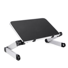 Load image into Gallery viewer, Ergonomic Laptop Stand Lap Desk Table for Bed Couch Picnic Breakfast Book Stand Folding Adjustable Height 360 Degree Angle
