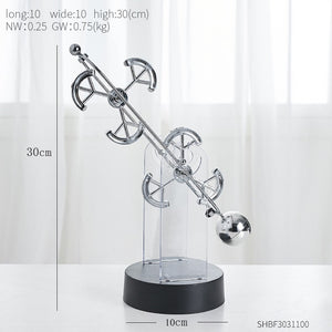 newton Cradle Balance pendulum balls for Home Office Decoration Newton's pendulum newton balls Physics Pendulum Science Desk