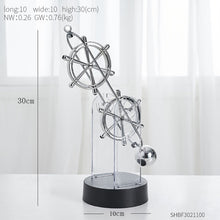 Load image into Gallery viewer, newton Cradle Balance pendulum balls for Home Office Decoration Newton&#39;s pendulum newton balls Physics Pendulum Science Desk
