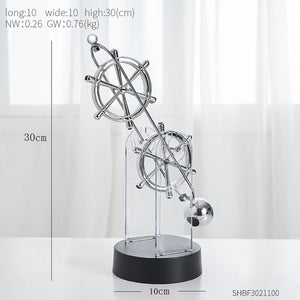 newton Cradle Balance pendulum balls for Home Office Decoration Newton's pendulum newton balls Physics Pendulum Science Desk