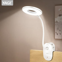 Load image into Gallery viewer, Flexo Table Lamp Led Desk Lamp Touch Clip Study Lamps Magnifier Gooseneck Desktop usb Table Light Rechargeable 18650  Battery
