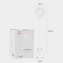 Load image into Gallery viewer, Flexo Table Lamp Led Desk Lamp Touch Clip Study Lamps Magnifier Gooseneck Desktop usb Table Light Rechargeable 18650  Battery

